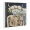 Stupell Industries Highland Cattle with Flower Garlands Wall Plaque Art